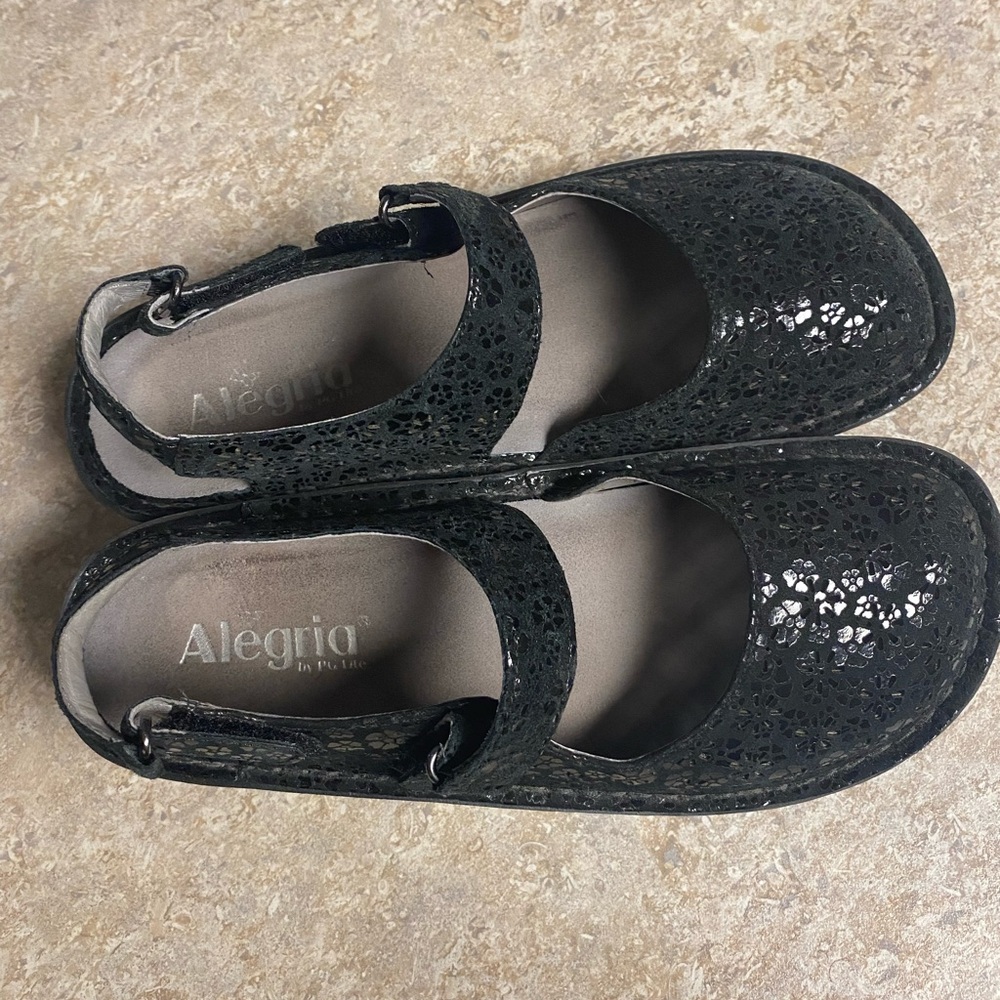 Alegria Jemma  Black Shoes